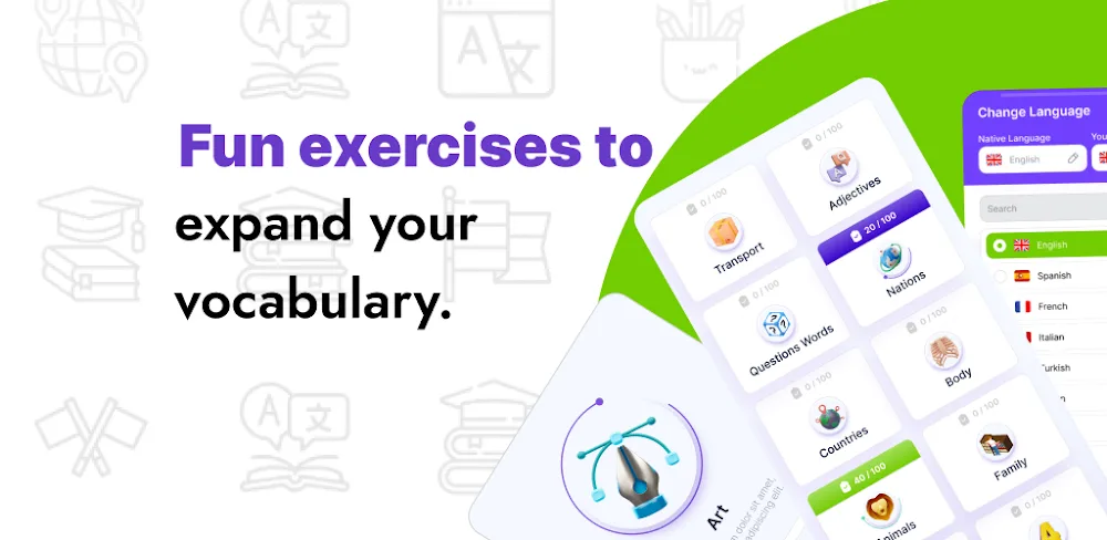 10 Minute Language v1.2.5 MOD APK (Premium Unlocked)