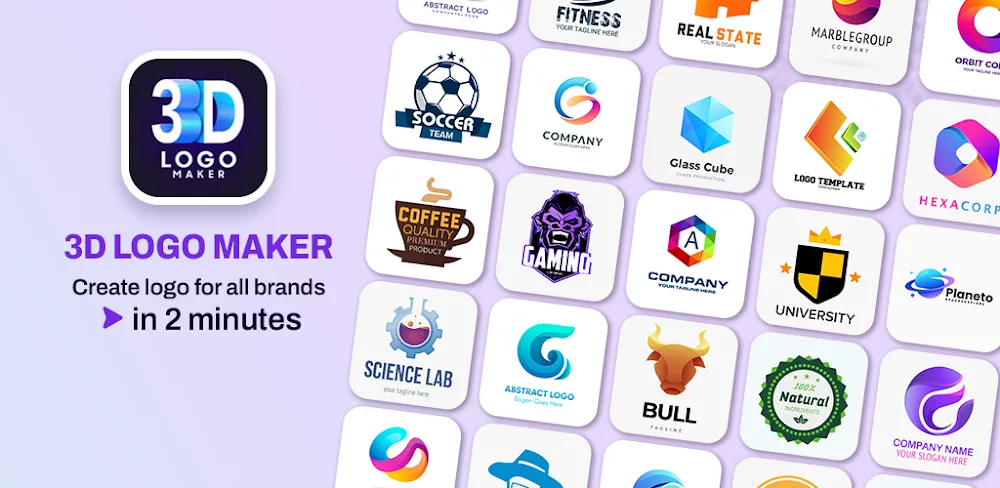 3D Logo Maker v1.10.10 MOD APK (Premium Unlocked)