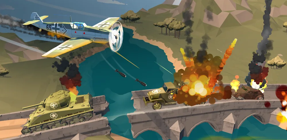 Ace Bomber WW2 Warplanes v2.7.5 MOD APK (Free Purchase)