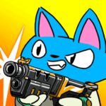 Action Cat v1.31 MOD APK (God Mode/Dumb Enemy)