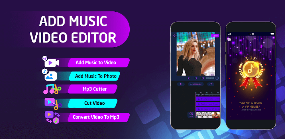 Add Music To Video Editor v3.0.6 MOD APK (Premium Unlocked)