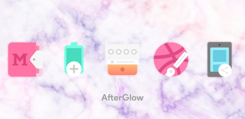 Afterglow Icons Pro v9.9.9.97 APK (Full Version)