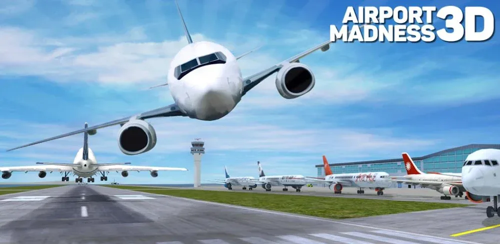 Airport Madness 3D v1.6415 MOD APK (Unlocked All DLC)
