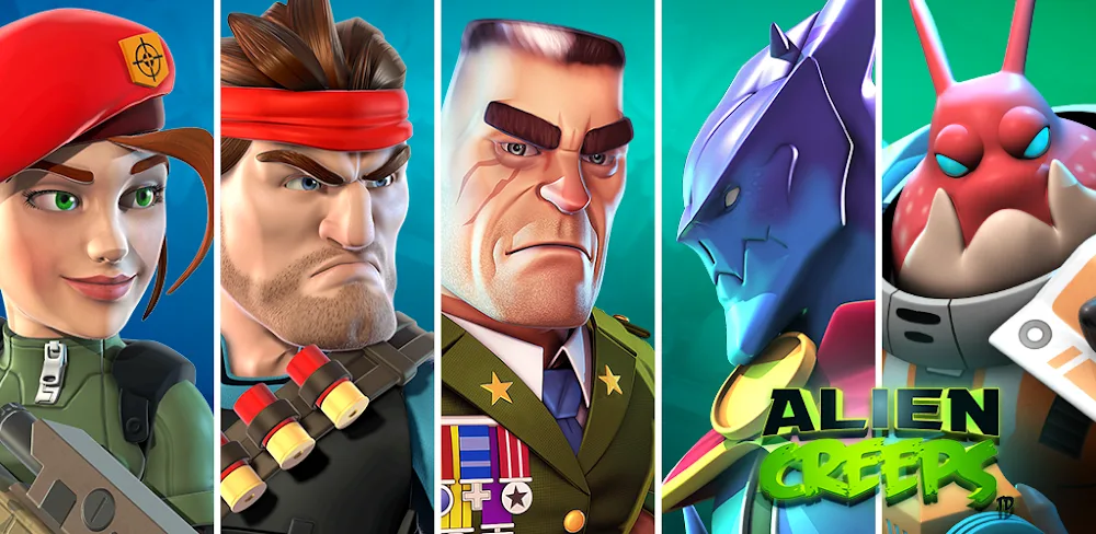 Alien Creeps v2.32.10 MOD APK (Unlimited Money)