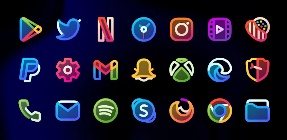 AlineT: bold linear icon pack v3.3.7 APK (Full Version)