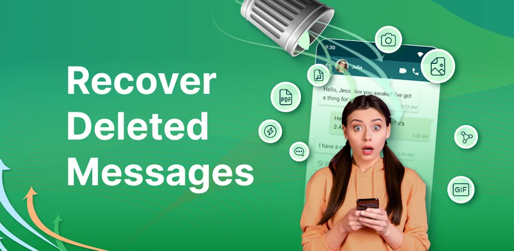All Deleted Messages Recovery v2.1.7 MOD APK (Premium Unlocked)