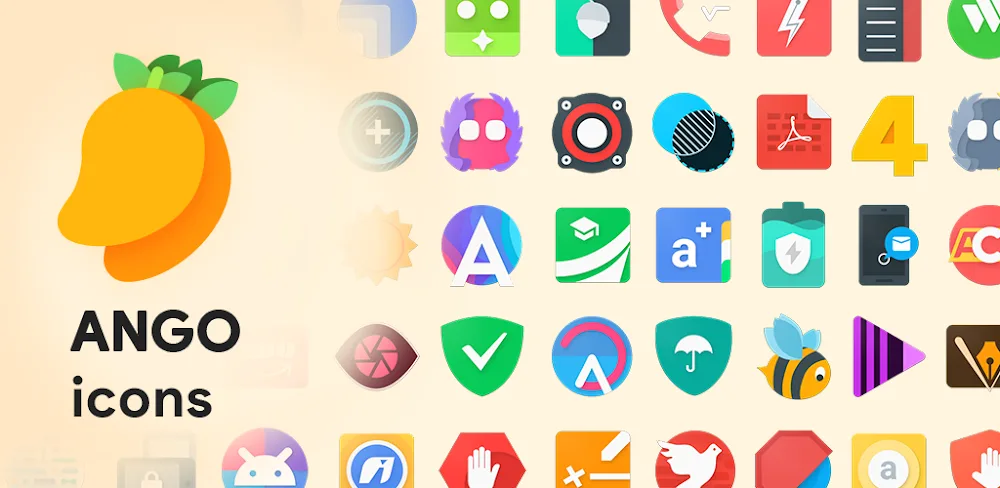 Ango Icon Pack v13.2 APK (Full Version)