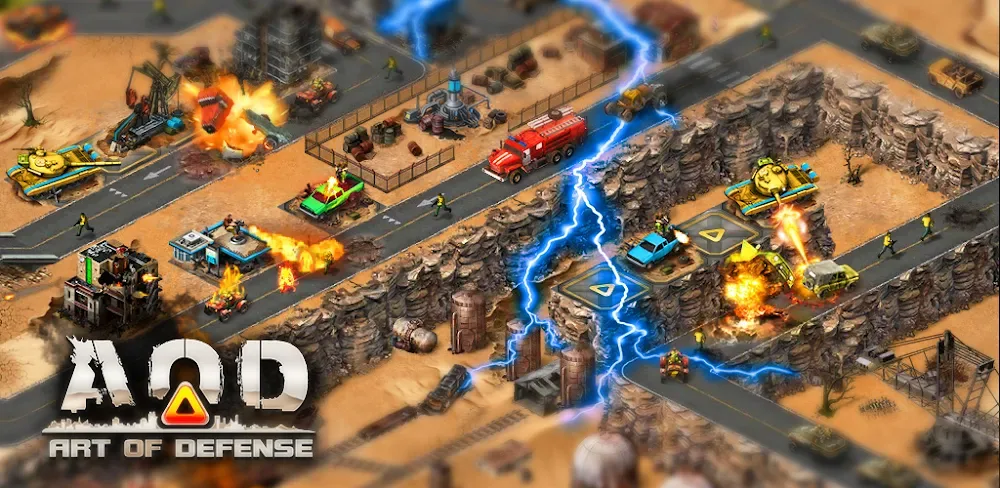 AOD – Art Of Defense. TD v2.9.2 MOD APK (One Hit Kill, High Earn Gold)