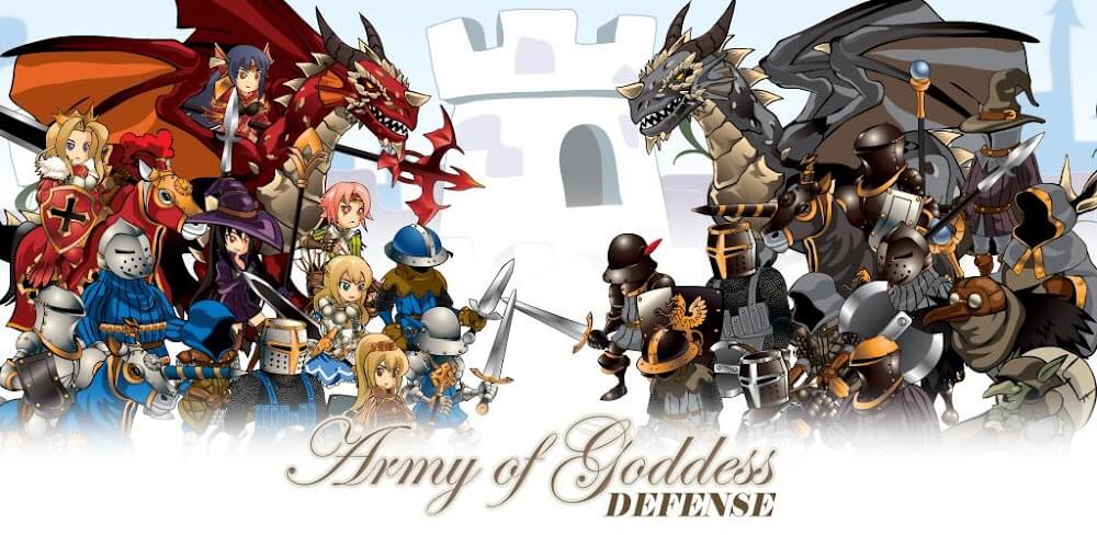 Army of Goddess Defense MOD APK v2.2.1 (God Mode, Unlimited Crystals)