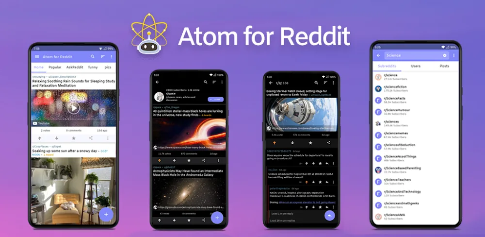 Atom for Reddit v2.0.6 MOD APK (Premium Unlocked)