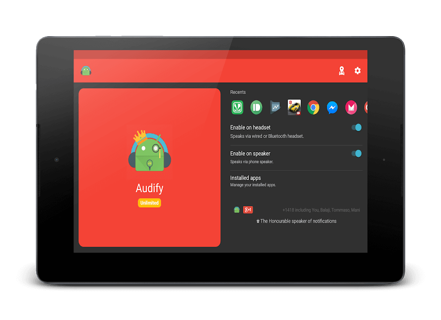 Audify v4.6.3 MOD APK (Premium Unlocked)