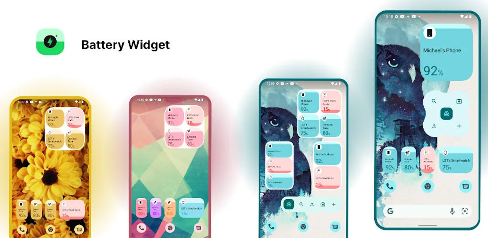 Battery Widget v1.591 MOD APK (Premium Unlocked)