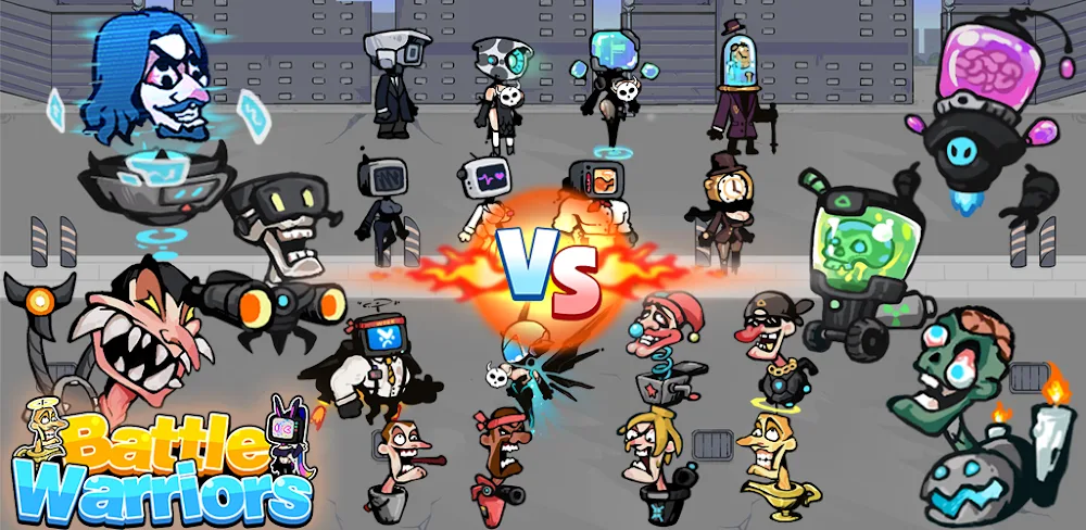 Battle Warriors: Strategy Game v1.2.0 MOD APK (Unlimited Crystal, God Mode)