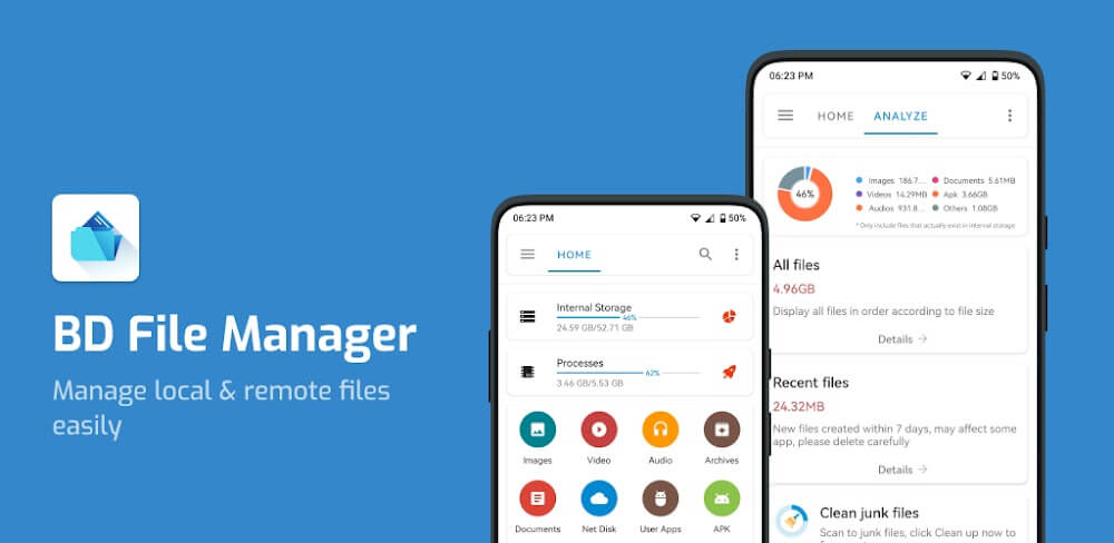 BD File Manager File Explorer v1.8.4.0 MOD APK (Premium Unlocked)