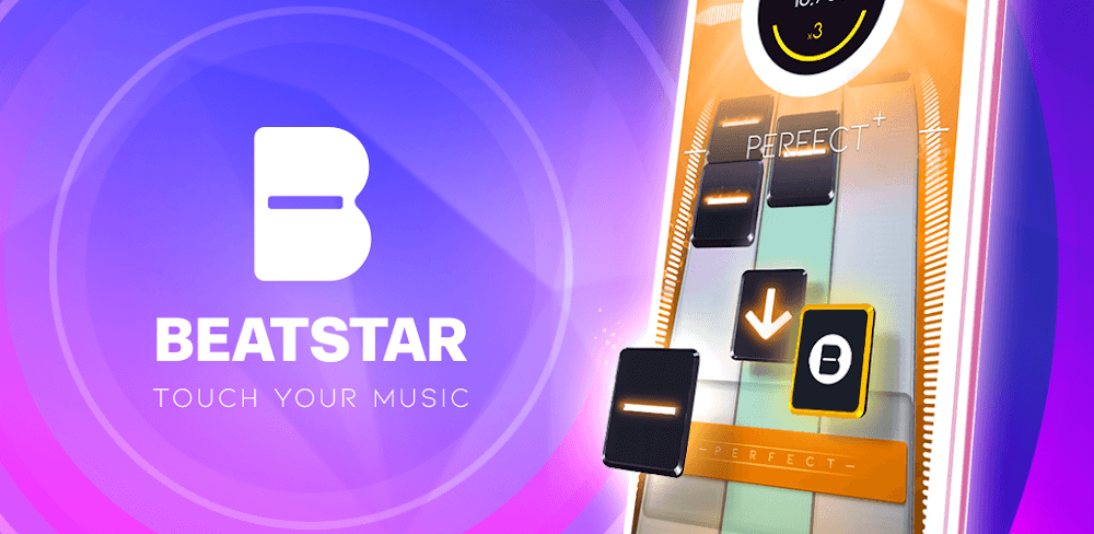Beatstar v36.1.4.9545 MOD APK (Allways Perfect, High Score)