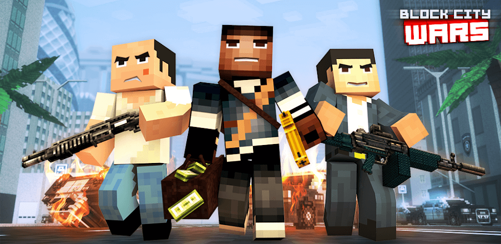 Block City Wars v8.11.0 MOD APK (Unlimited Money, High Damage, No ADS)