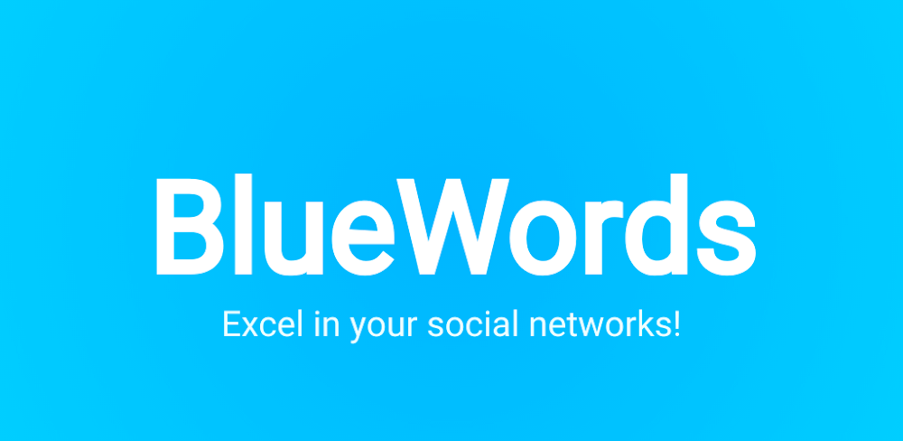 Blue Words v8.1.0 MOD APK (Premium Unlocked)