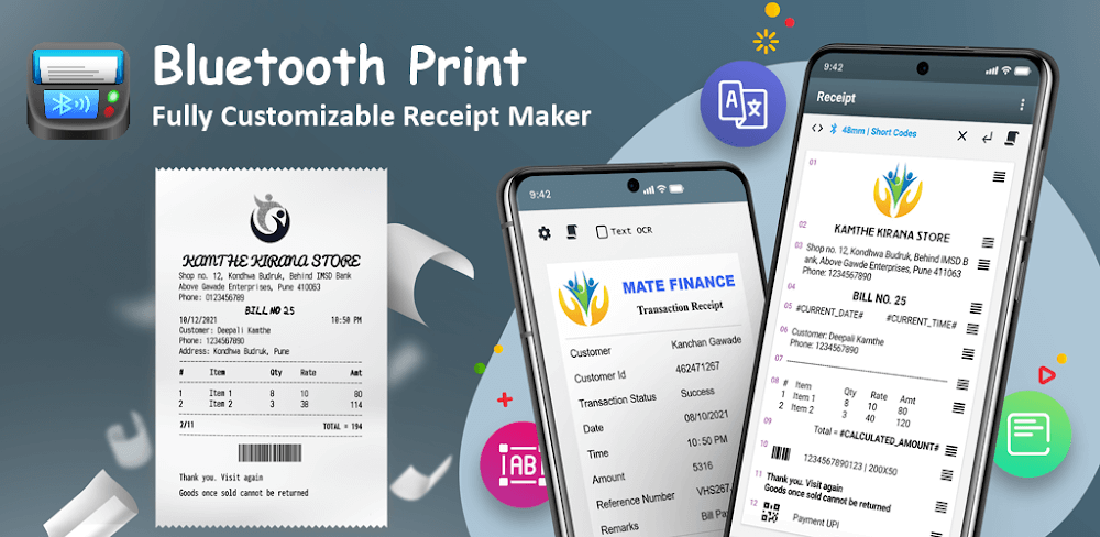 Bluetooth Thermal Printer v6.4.8.20 MOD APK (Premium Unlocked)