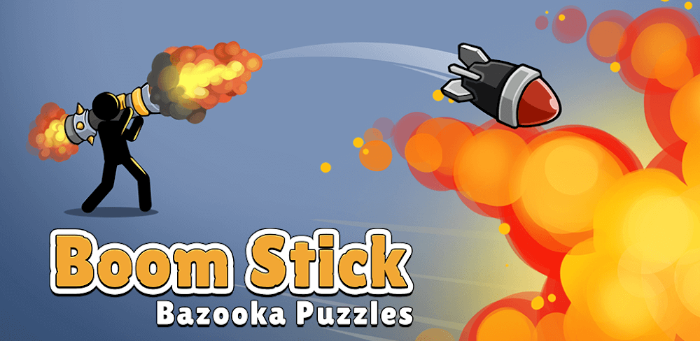 Boom Stick: Bazooka Puzzles v9.5.3.4 MOD APK (Unlimited Currency)