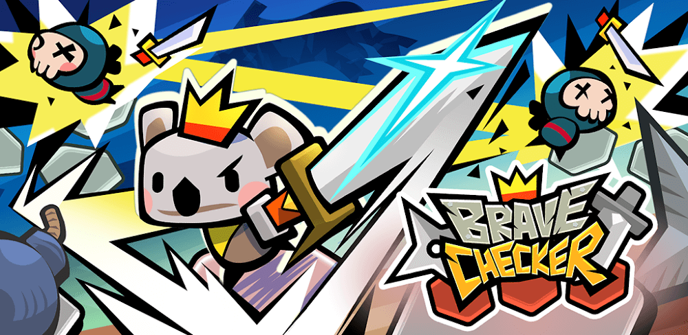 Brave Checker v1.4.0 MOD APK (Damage, Defense Multiplier, God Mode)