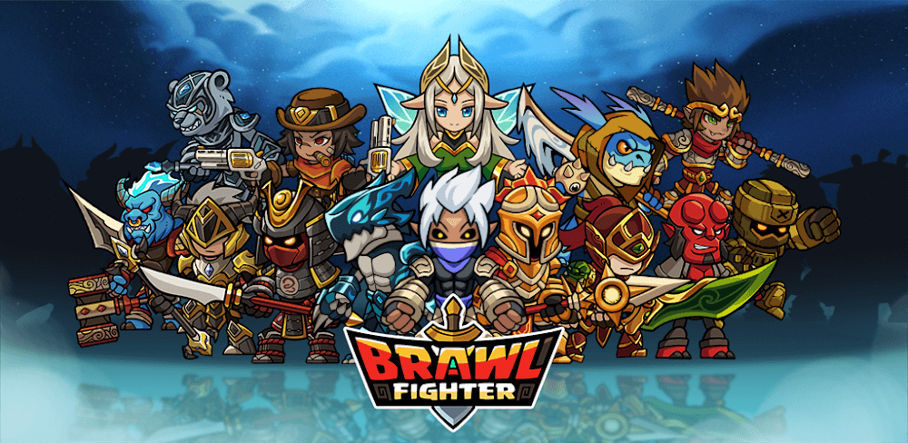 Brawl Fighter v0.3.7 MOD APK (Unlimited Gold/Gems, One Hit)