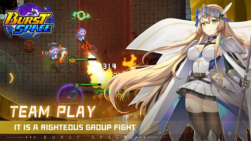 Burst Space v1.0.20 MOD APK (Damage, Defense Multiplier, God Mode)