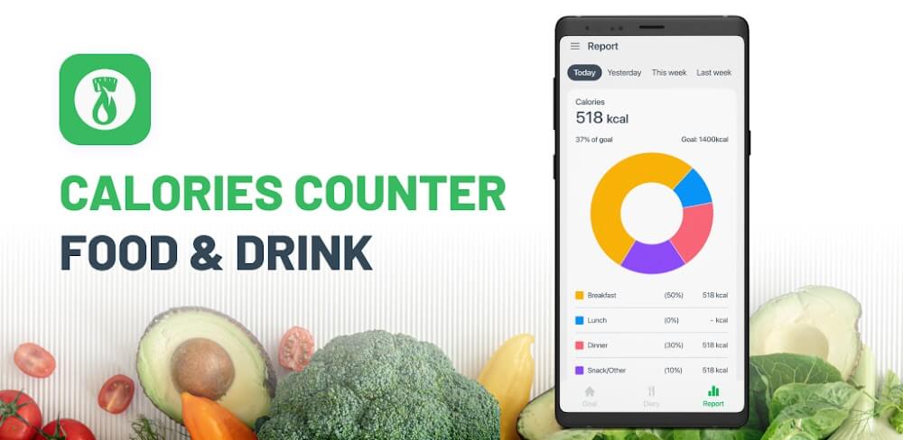 Calorie Counter: Food Tracker v0.0.8 MOD APK (Premium Unlocked)