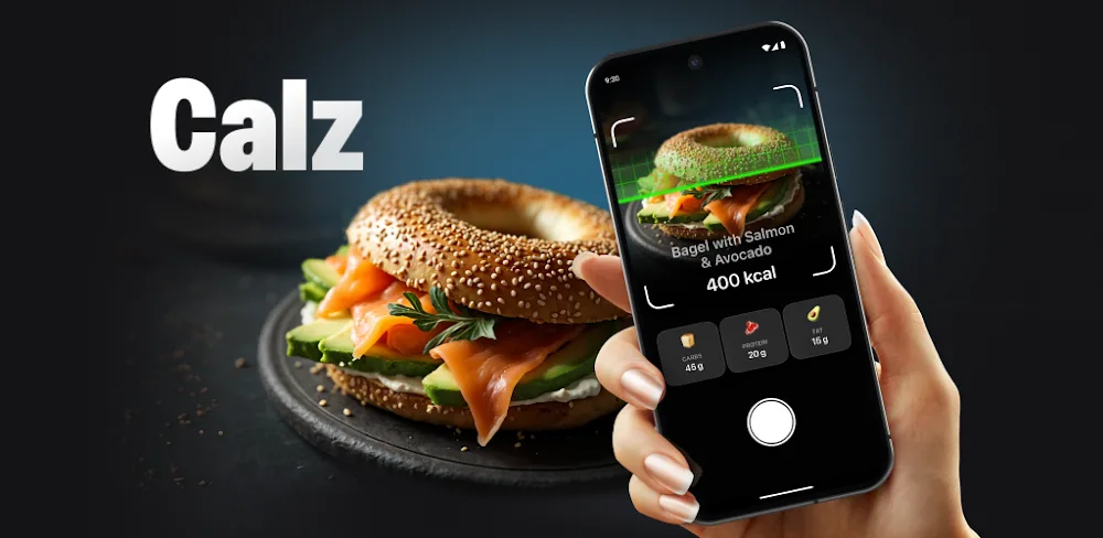 Calz: Calorie Counter AI v1.25.0 MOD APK (Premium Unlocked)