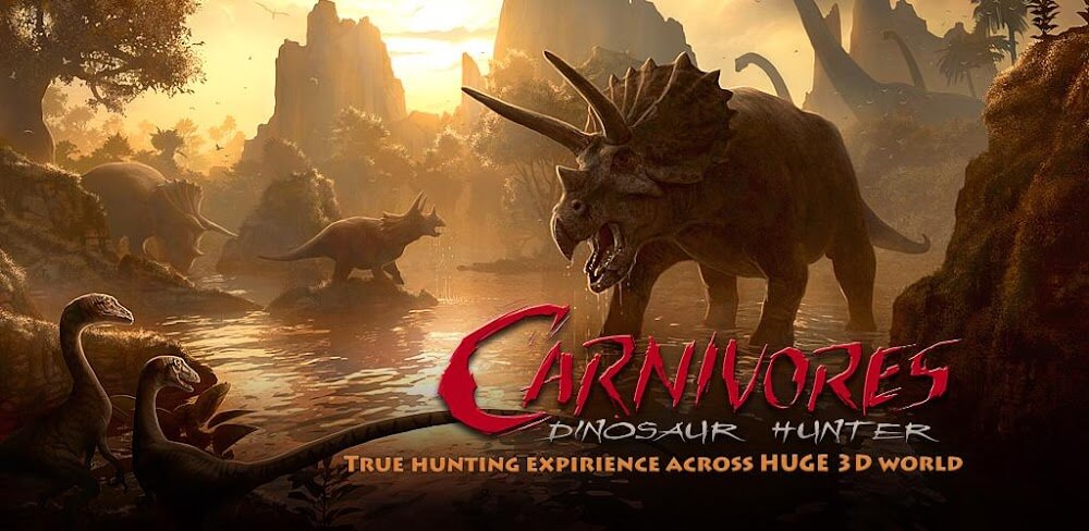 Carnivores: Dinosaur Hunter v2.0.1 MOD APK (Unlimited Money)