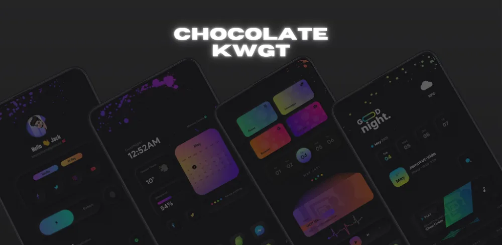 Chocolate for KWGT v12.1 APK (Full Version)