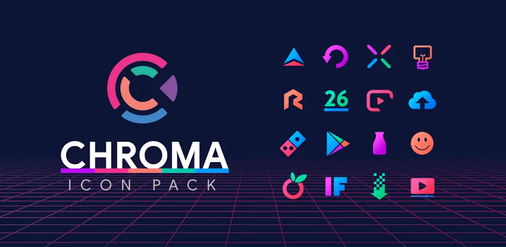 Chroma – Icon Pack v3.6.7 APK (Full Version)