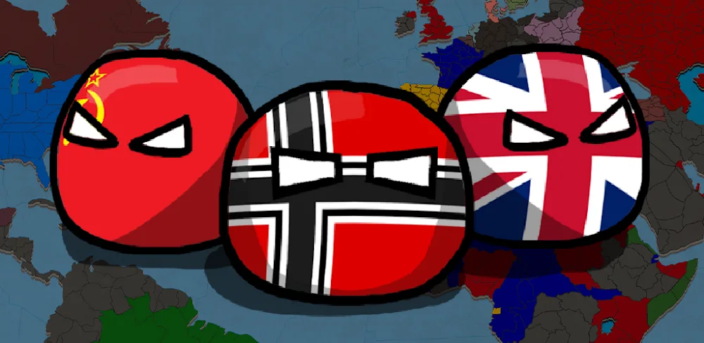 Countryball: World 1930 v0.4.0 MOD APK (Unlocked All DLC, Everything, No ADS)