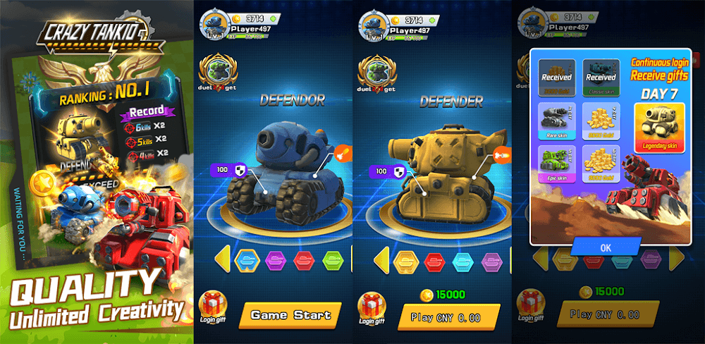 Crazy Tankio v2.0.9 MOD APK (Free Rewards)