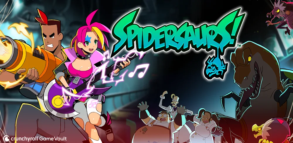 Crunchyroll: Spidersaurs v1.00.08 MOD APK (Menu, God Mode)