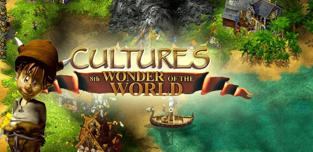 Cultures: 8th Wonder of the World v1.0 APK (Full Game)