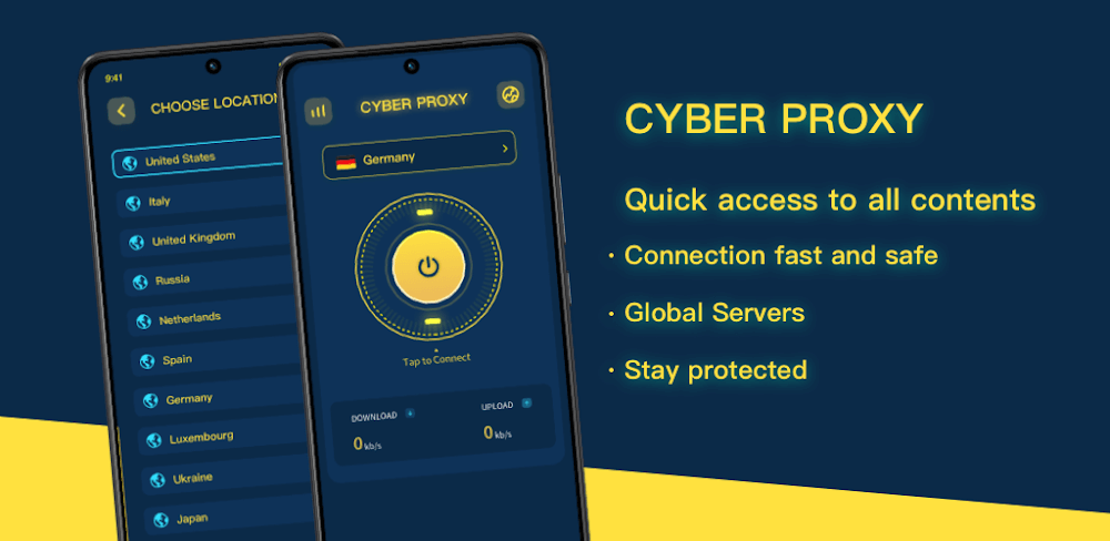 Cyber Proxy v1.2.3 MOD APK (Premium Unlocked)