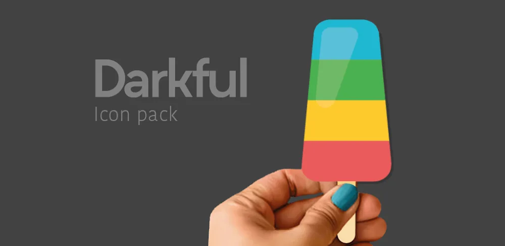 Darkful – Icon Pack v6 APK (Full Version)