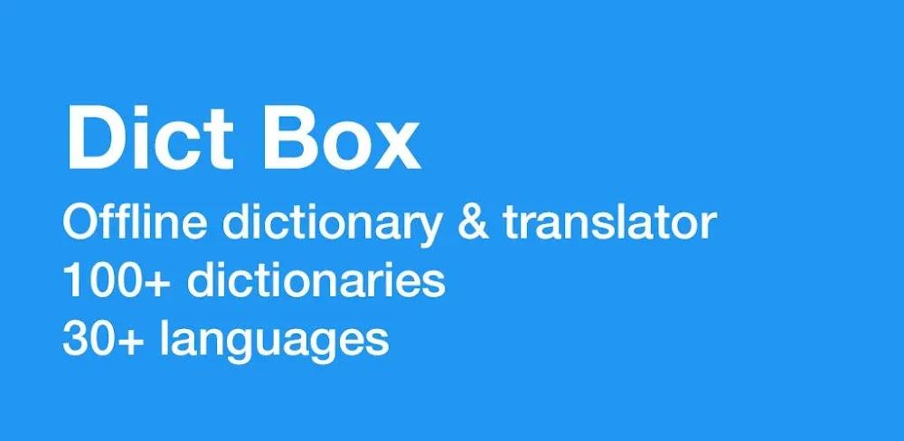 Dict Box: Universal Dictionary v9.0.0 MOD APK (Premium Unlocked)