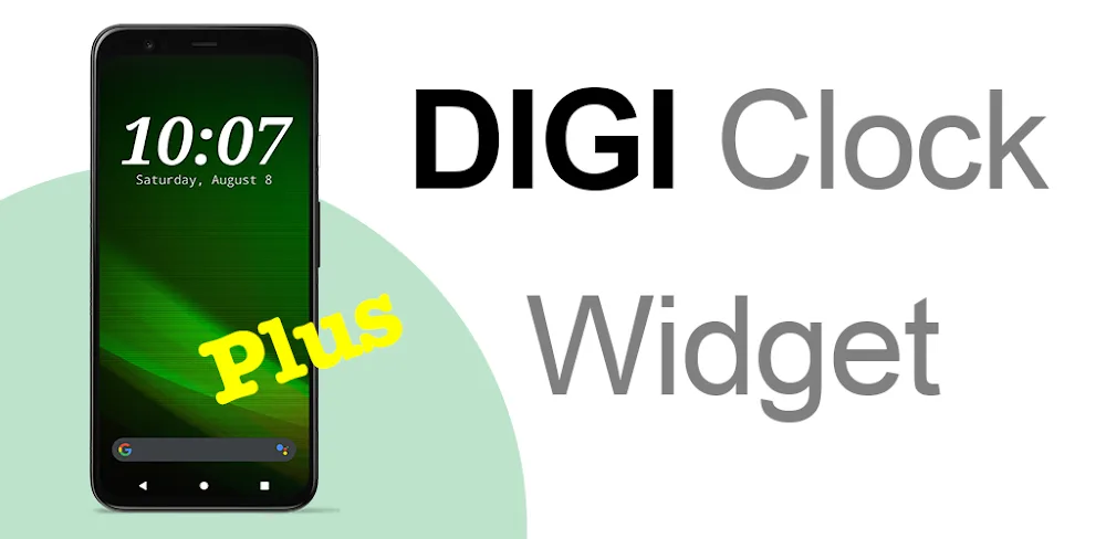 DIGI Clock Widget Plus v3.6.0 APK (Full Version)