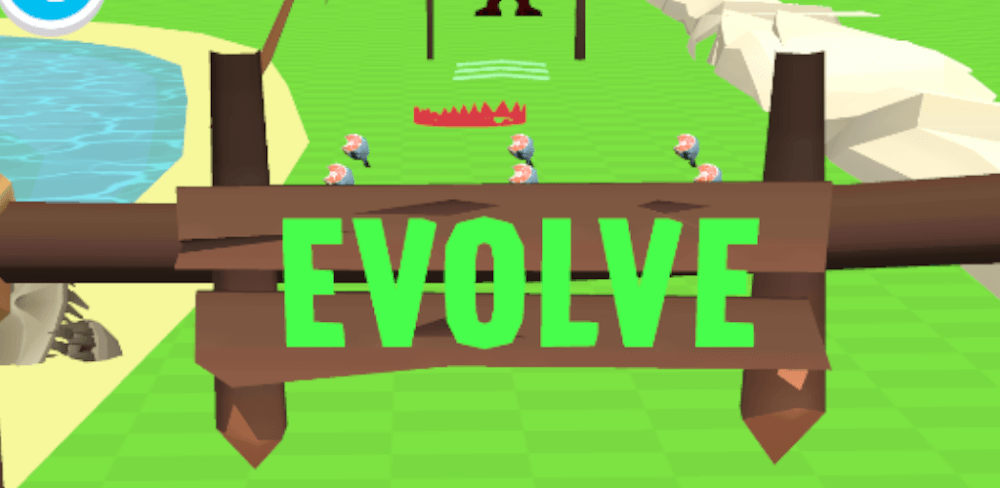 Dino Run Idle MOD APK v0.3.0 (Dumb Enemy, Free Upgrade/Evolve)