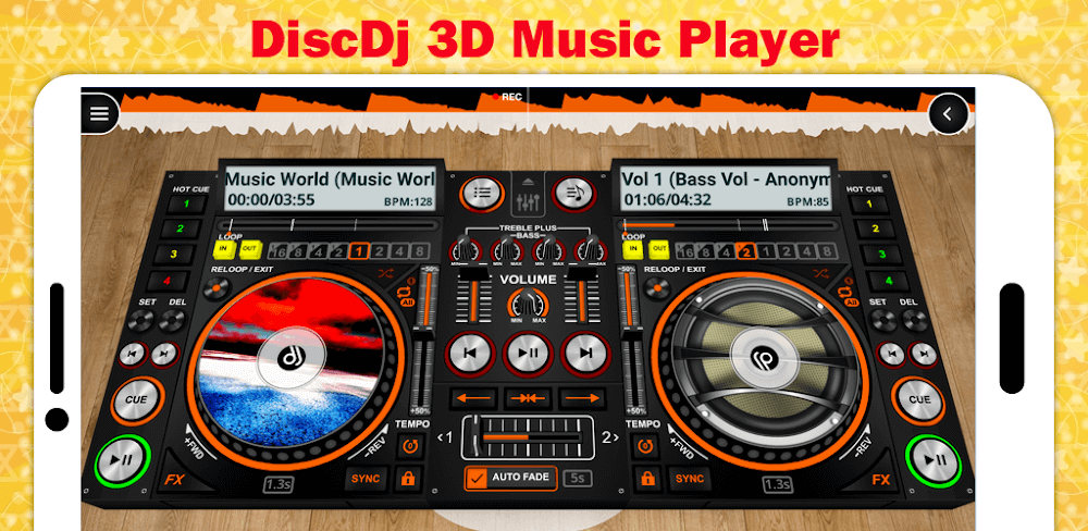 DiscDj 3D Music Player vv12.2.0s MOD APK (Premium Unlocked)