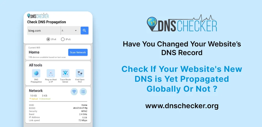 DNS Checker v1.3.4 MOD APK (Premium Unlocked)