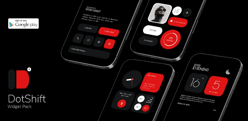 DotShift Widgets For KWGT v1.1.1 APK (Full Version)