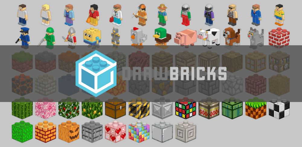 Draw Bricks v45.1 MOD APK (Unlock All Content)