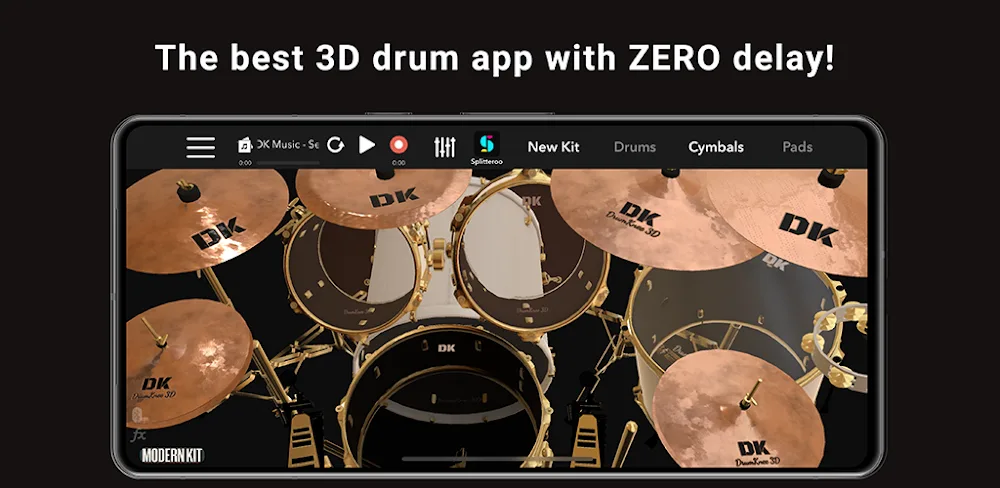 DrumKnee 3D Drums v1.9.9 MOD APK (Premium Unlocked)