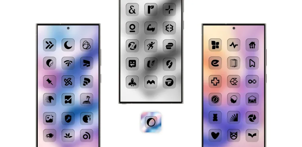 Eclipse Transparent Icon Pack v5.9 APK (Full Version)