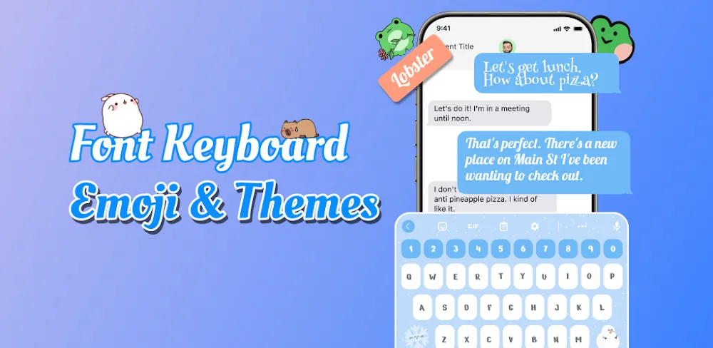 Emoji Font Keyboard & Themes v47 MOD APK (Premium Unlocked)