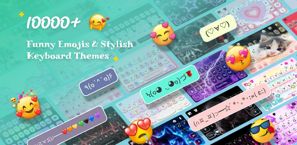 Emoji keyboard v3.4.4754 MOD APK (Premium Unlocked)