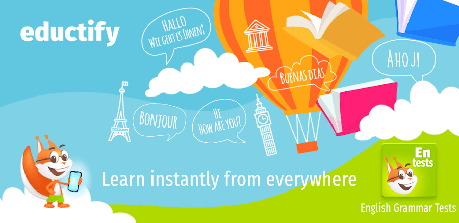 English Grammar Tests v1.3.0 MOD APK (Premium Unlocked)