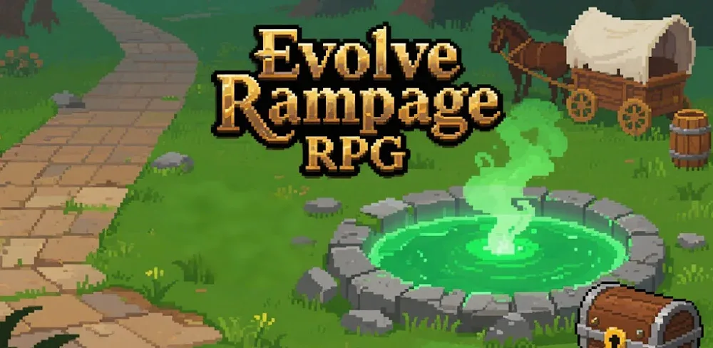 Evolve Rampage RPG v1.0.0 MOD APK (Menu, God Mode, Speed)